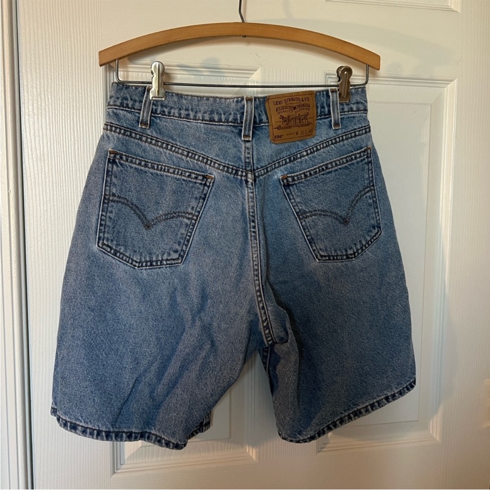 Levi's Women's Blue Denim Shorts